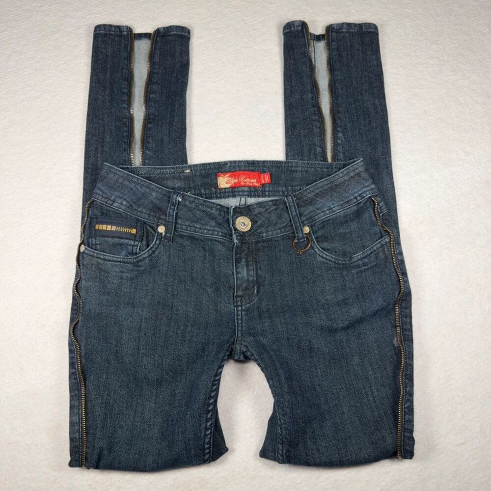 Vintage Y2K Apple Bottoms Jeans – Size 9/10 | Dark Wash